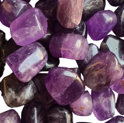 Brazilian Amethyst Tumbled Stones