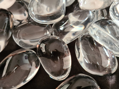 Clear Crystal Quartz Tumbled Stones