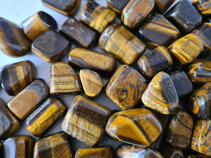 Tiger Eye Tumbled Stone - Atyahara Rocks and Minerals