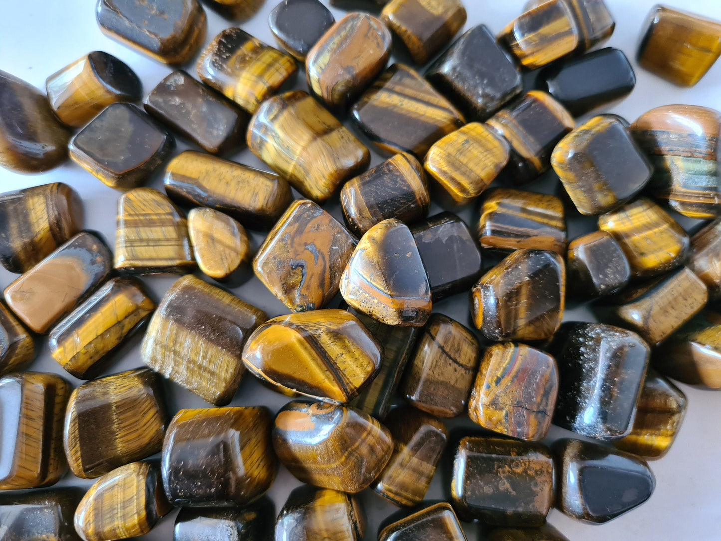 Tiger Eye Tumbled Stone - Atyahara Rocks and Minerals