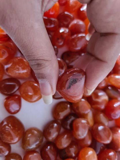 Carnelian Tumbled Stones