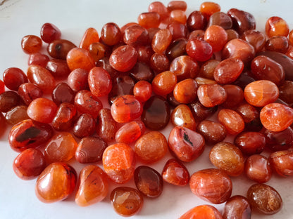 Carnelian Tumbled Stones