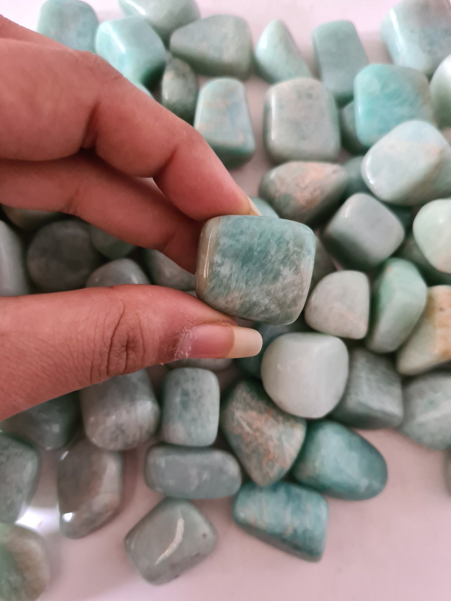 Amazonite Tumbled Stones