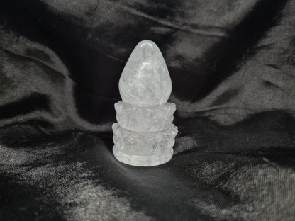 Rose Quartz Shivalingam - Atyahara Rocks and Minerals