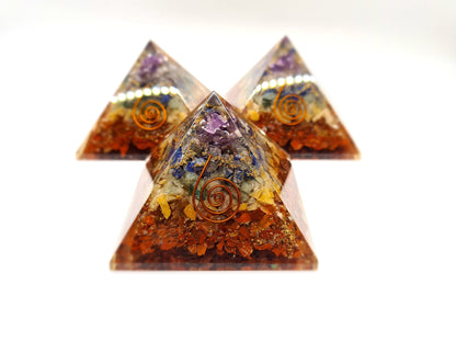 Orgone Pyramid 7 Chakra