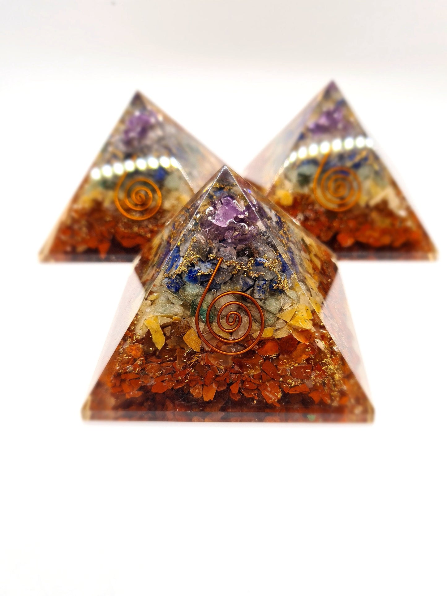 Orgone Pyramid 7 Chakra