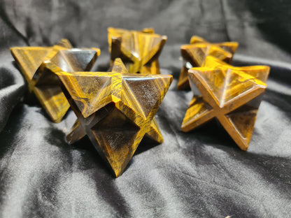 Tiger Eye Merkaba - Atyahara Rocks and Minerals