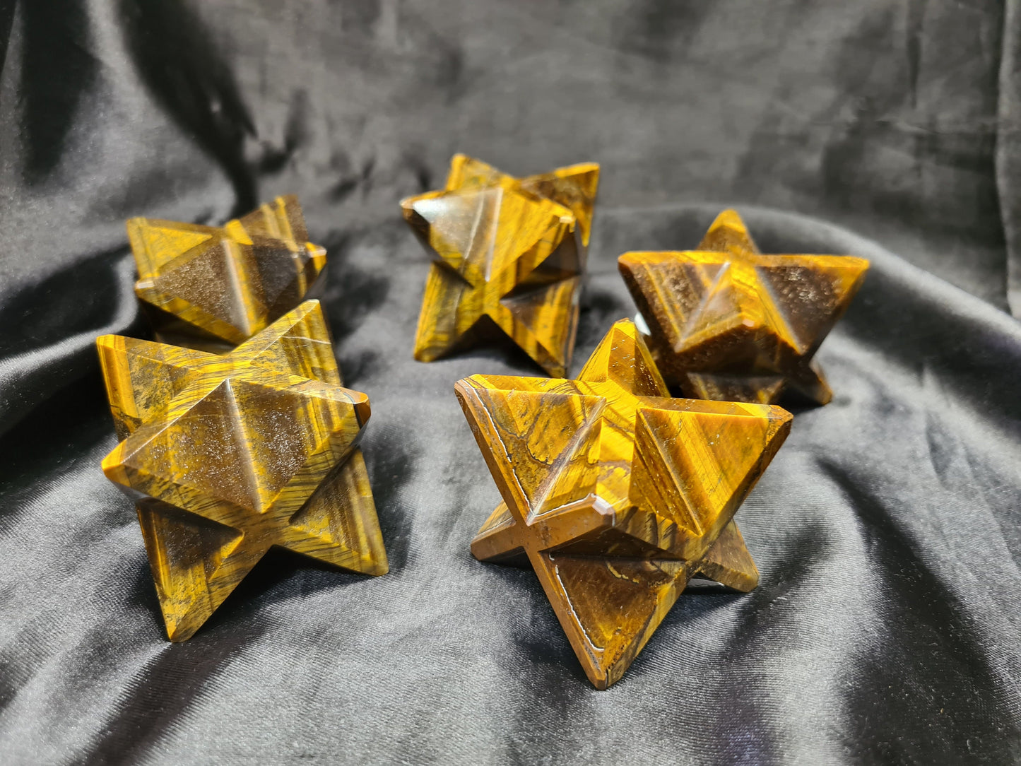 Tiger Eye Merkaba - Atyahara Rocks and Minerals