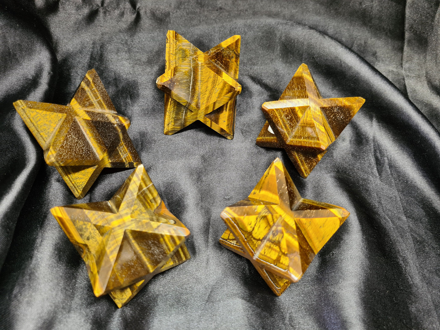 Tiger Eye Merkaba - Atyahara Rocks and Minerals