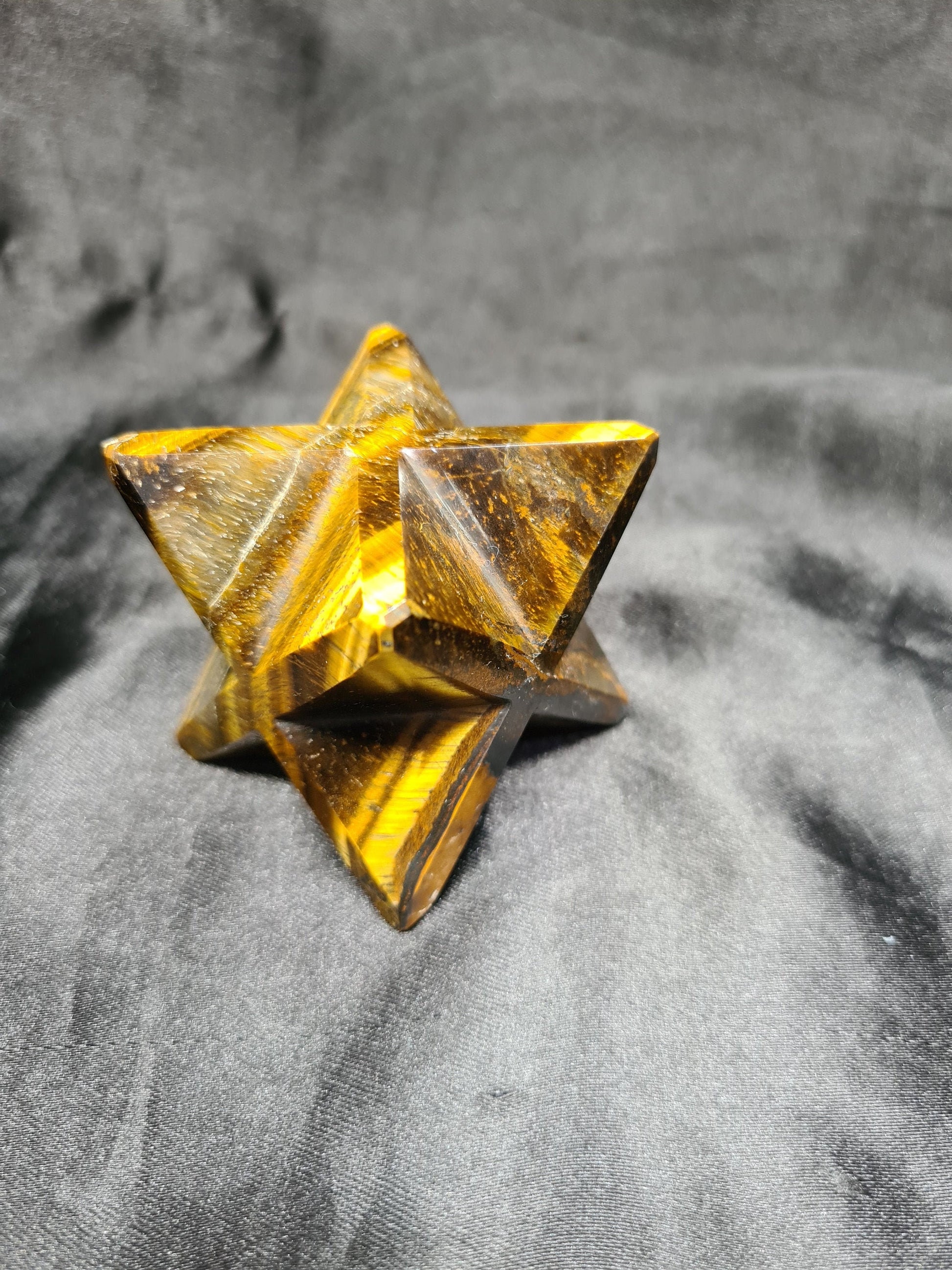 Tiger Eye Merkaba - Atyahara Rocks and Minerals