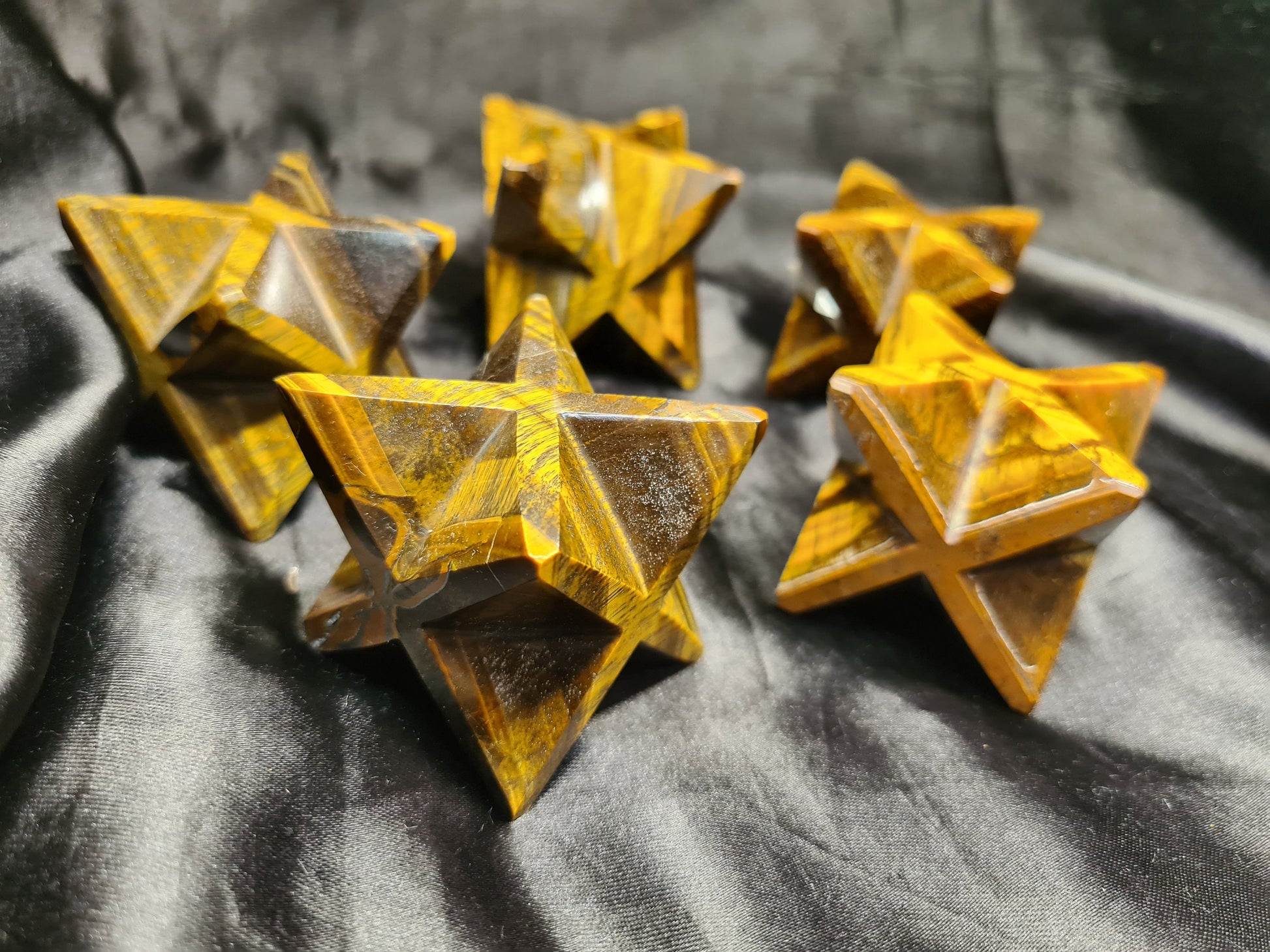 Tiger Eye Merkaba - Atyahara Rocks and Minerals