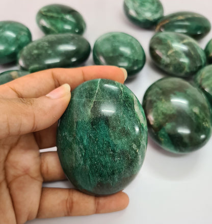 Green Aventurine Palm Stone