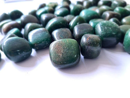 Indian Jade Tumbled Stone - Atyahara Rocks and Minerals