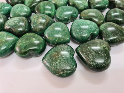 Green Aventurine Heart - Atyahara Rocks and Minerals