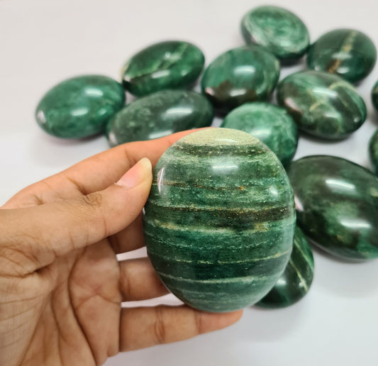 Green Aventurine Palm Stone