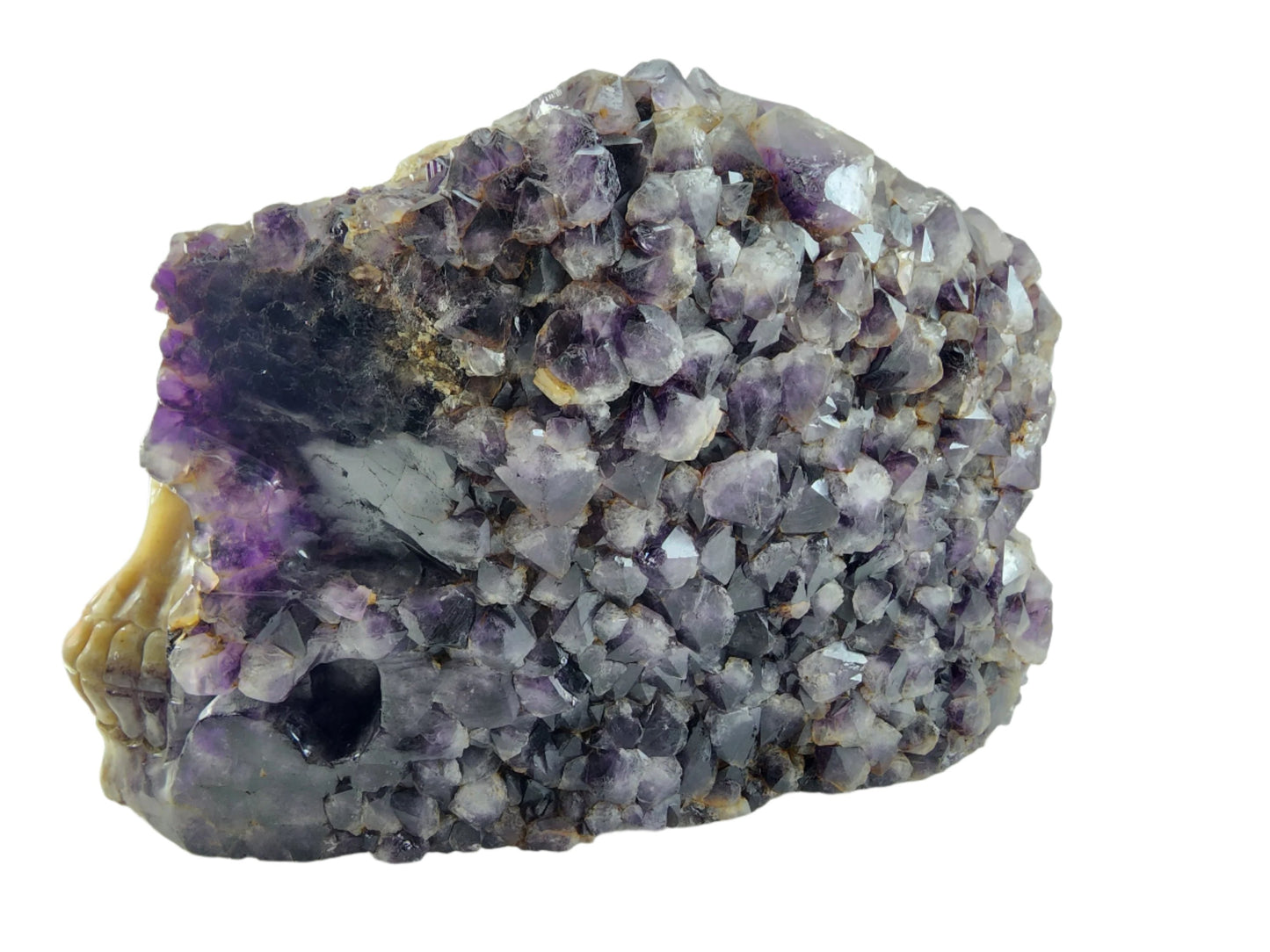 Amethyst Quartz Specimen Skull