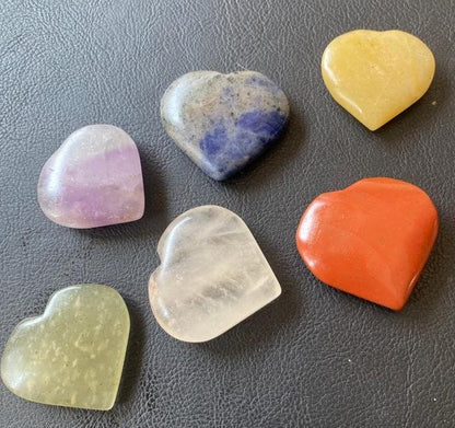 Mini Agate Hearts