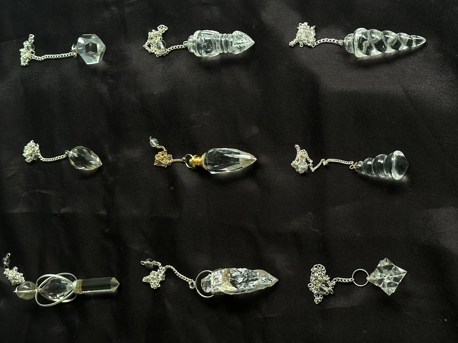 Clear Quartz Crystal Pendulums - Atyahara Rocks and Minerals