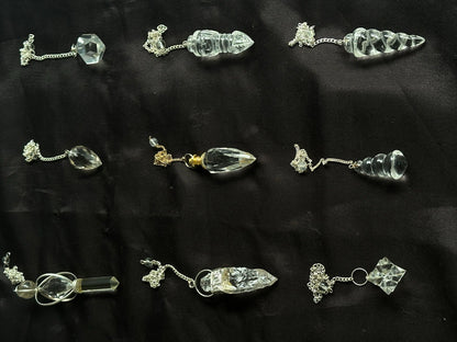 Clear Quartz Crystal Pendulums - Atyahara Rocks and Minerals