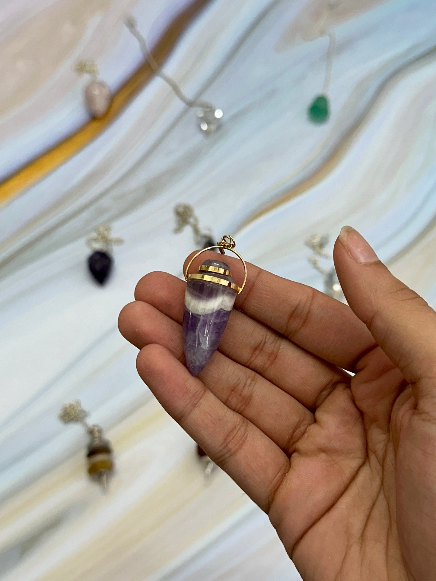 Mix Crystal Pendulums