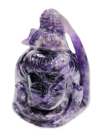 Amethyst Shiva Head - Atyahara Rocks and Minerals