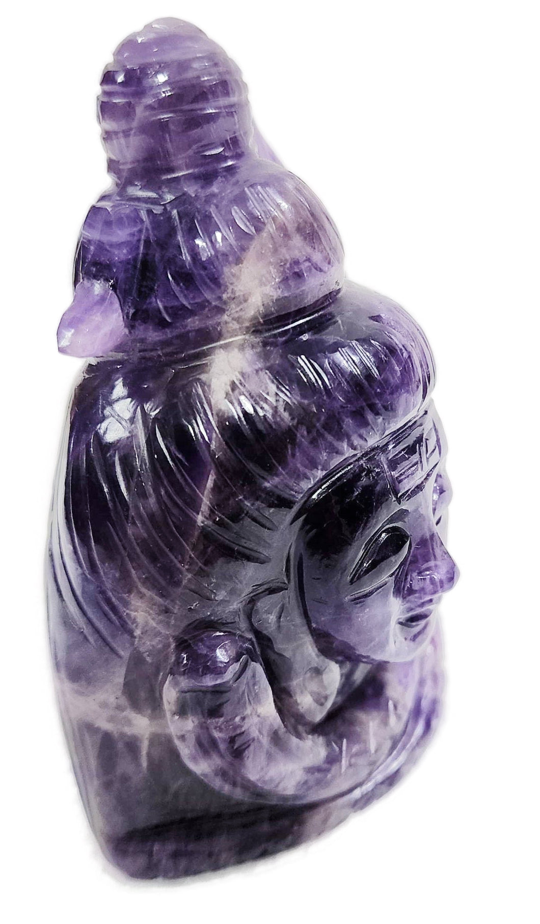 Amethyst Shiva Head - Atyahara Rocks and Minerals