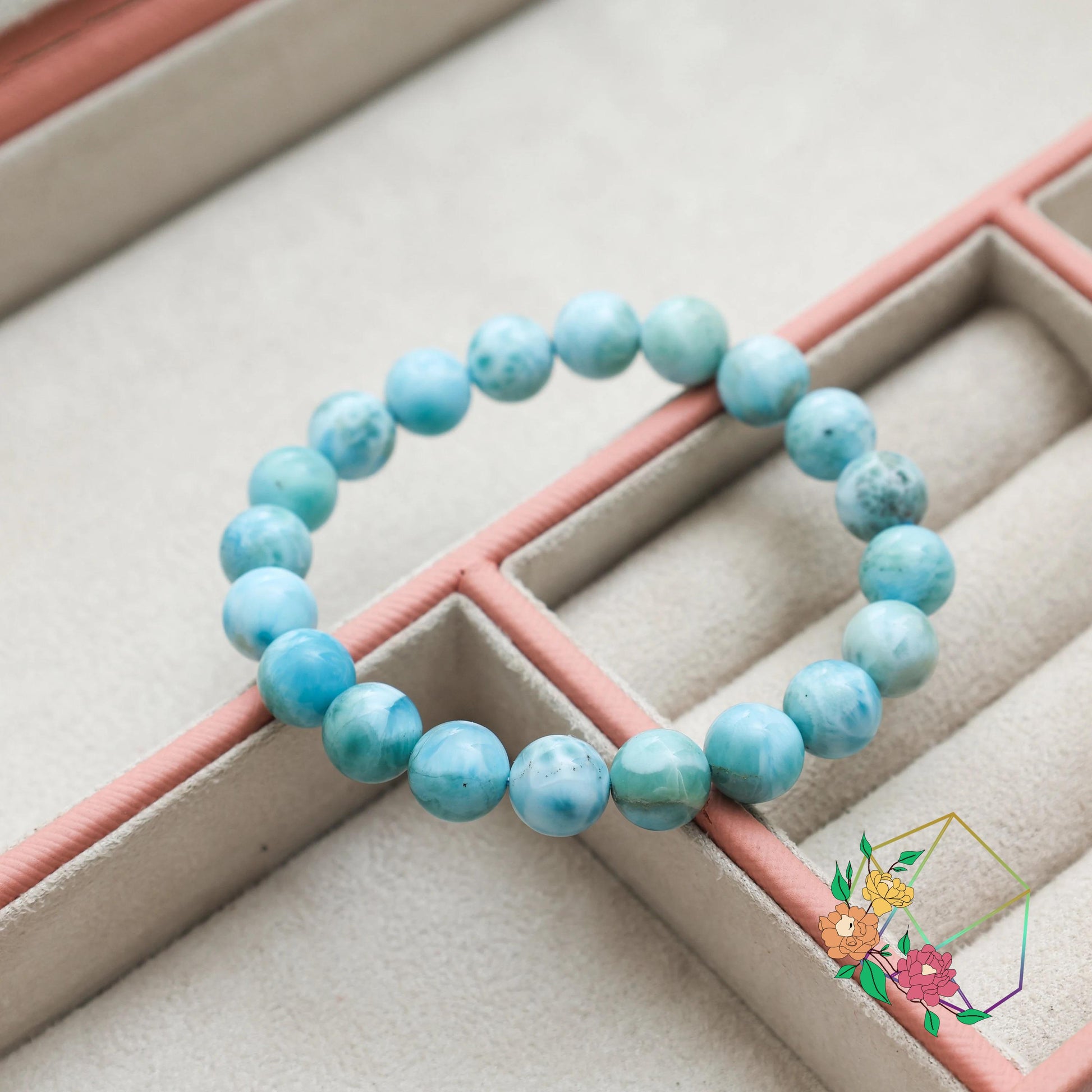 Larimar Bracelet - Atyahara Rocks and Minerals