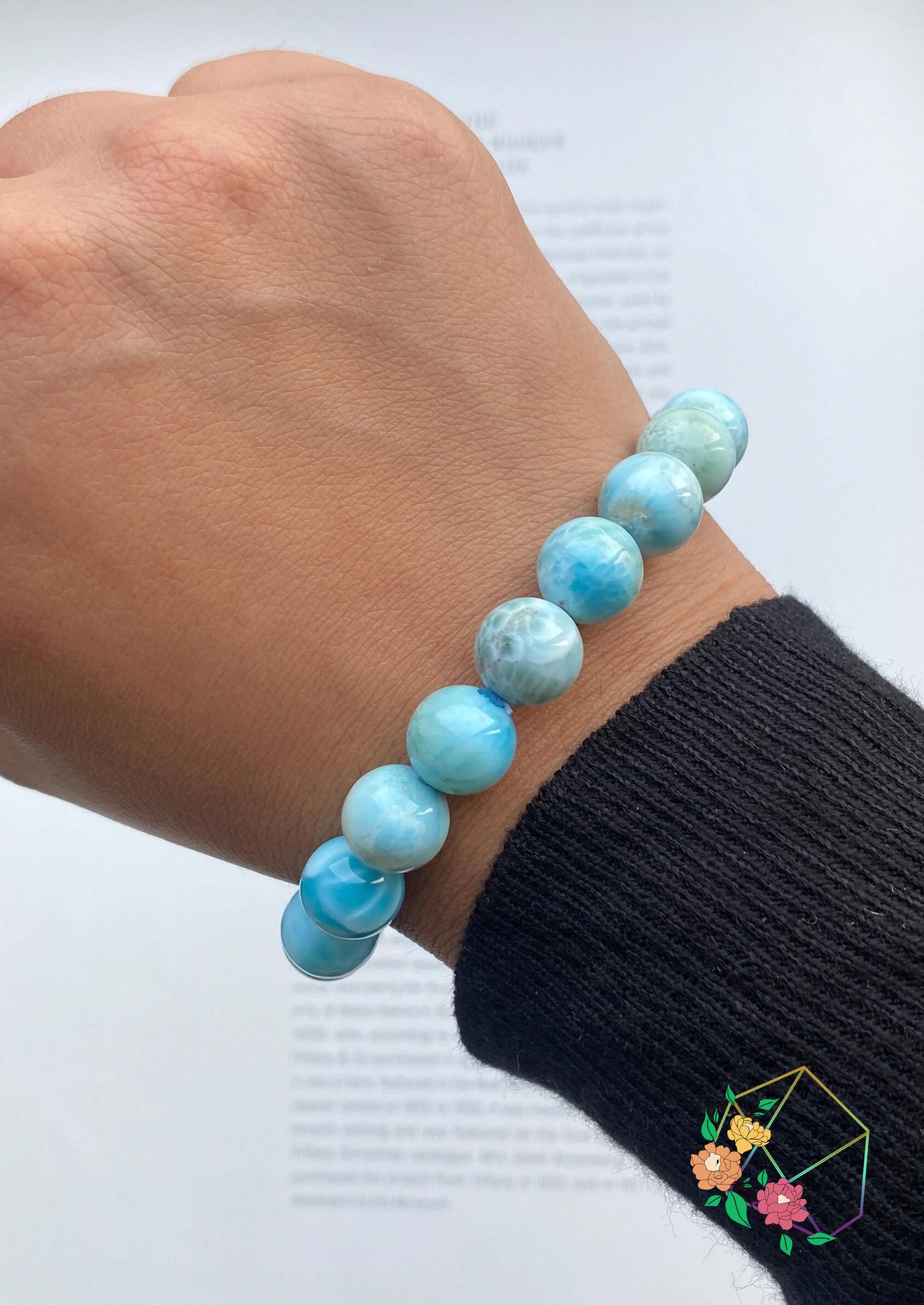 Larimar Bracelet - Atyahara Rocks and Minerals