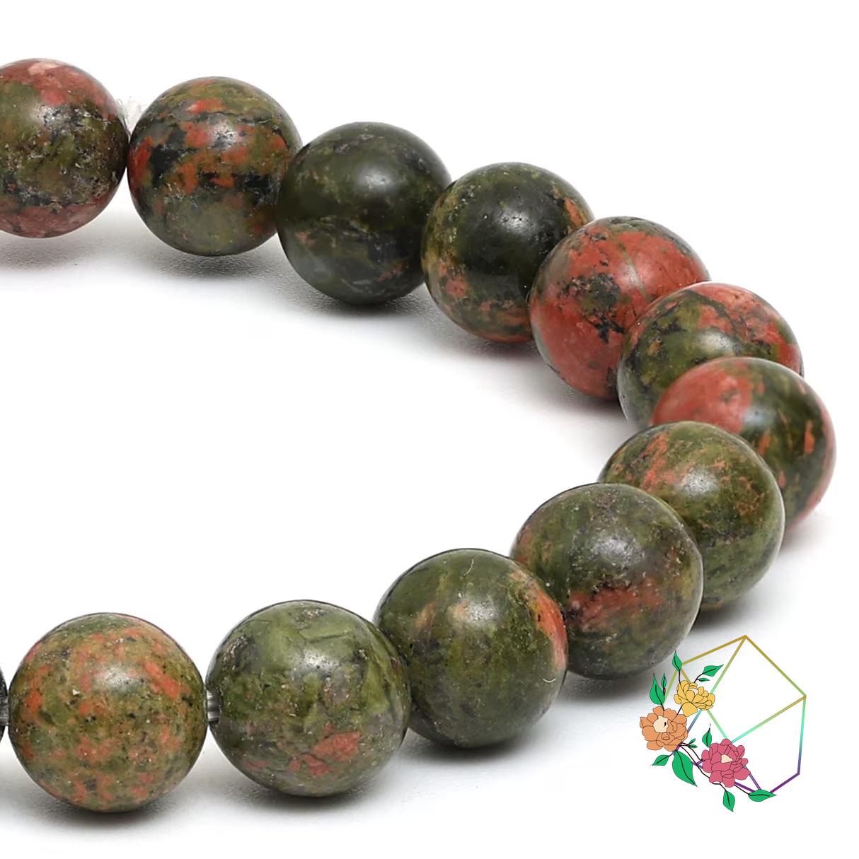 Unakite Bracelet - Atyahara Rocks and Minerals