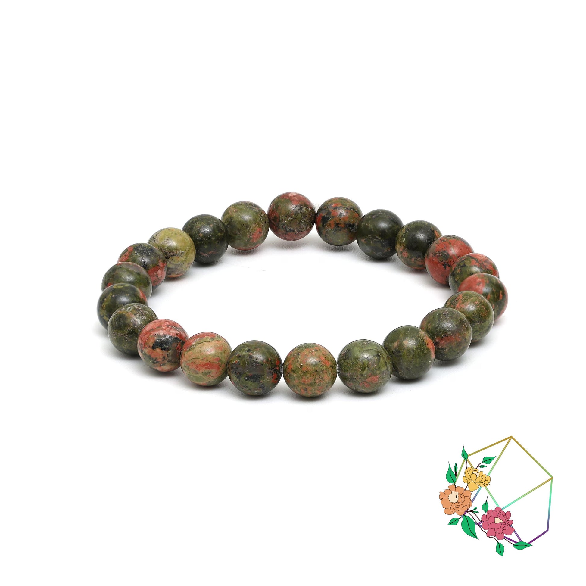 Unakite Bracelet - Atyahara Rocks and Minerals