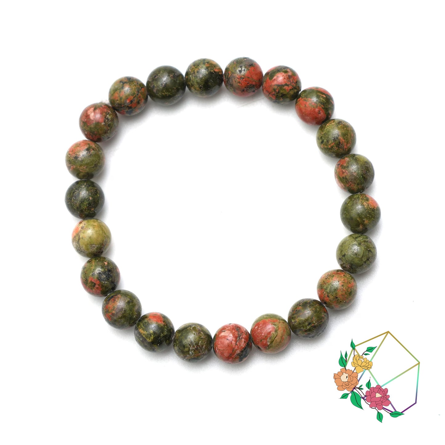 Unakite Bracelet - Atyahara Rocks and Minerals