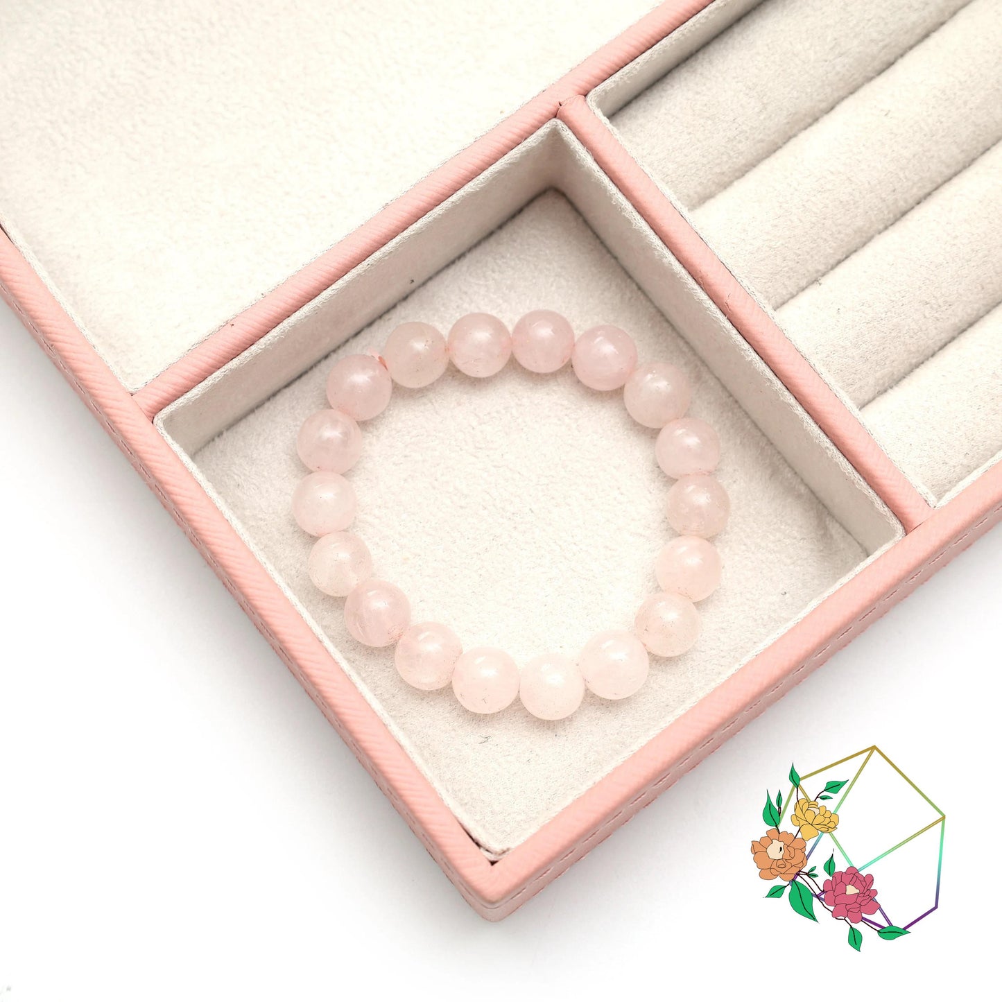 Rose Quartz Bracelet - Atyahara Rocks and Minerals