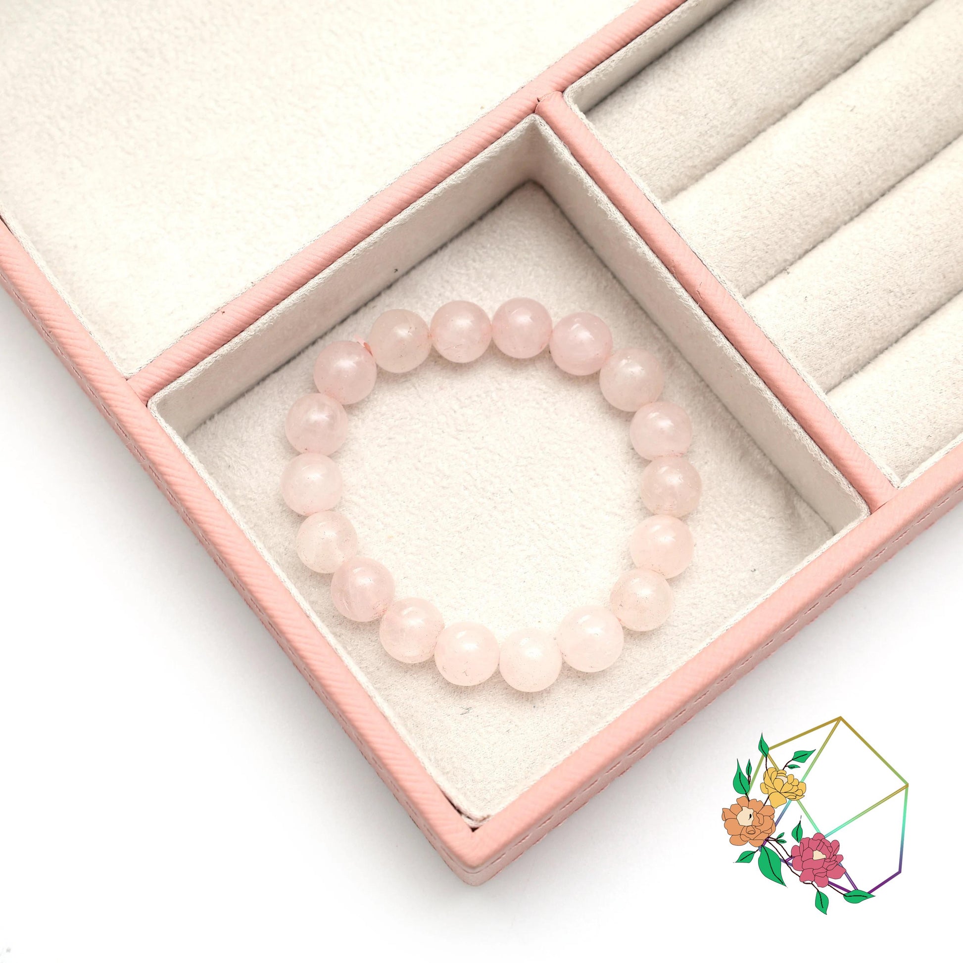 Rose Quartz Bracelet - Atyahara Rocks and Minerals