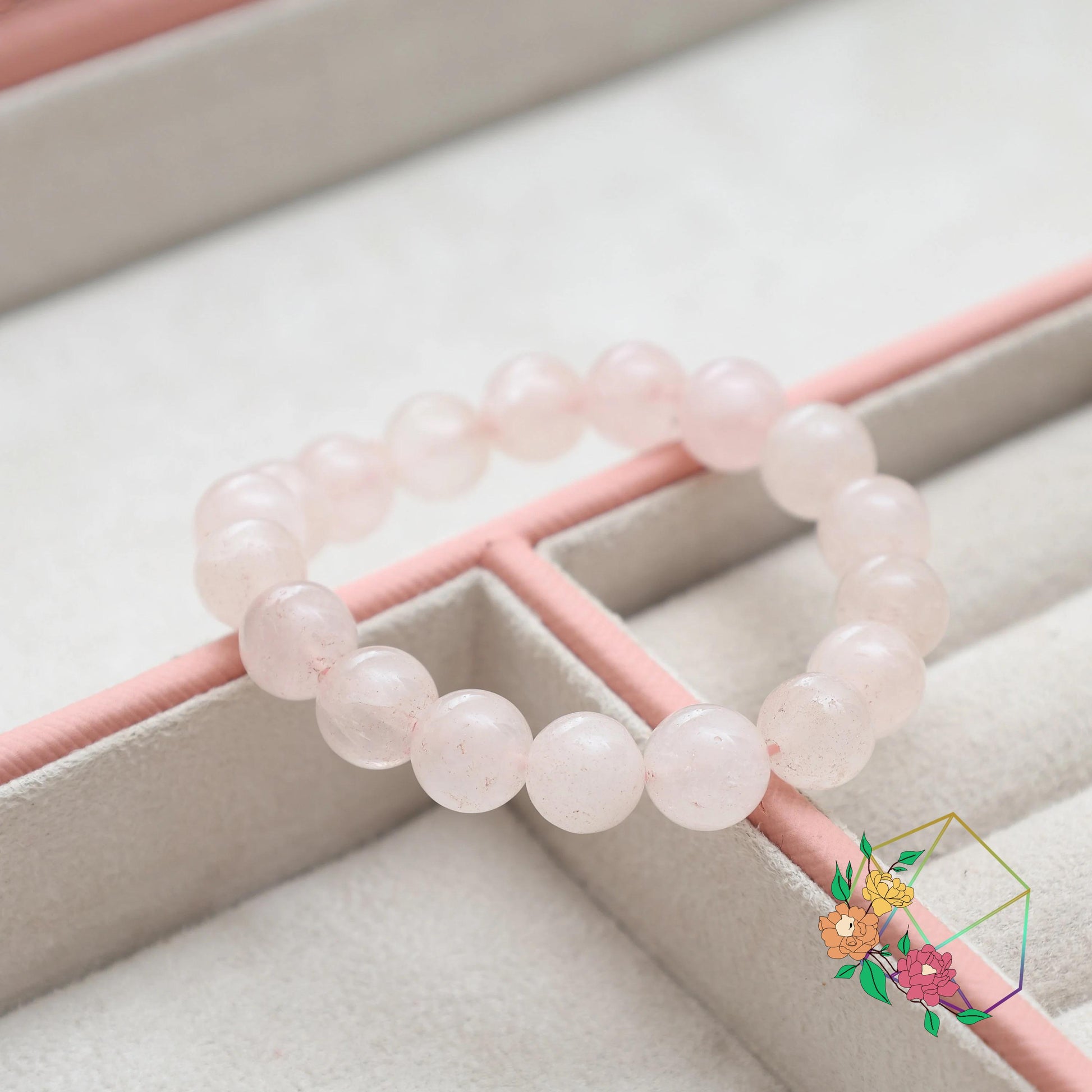 Rose Quartz Bracelet - Atyahara Rocks and Minerals