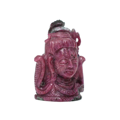 Shiva Head in Ruby