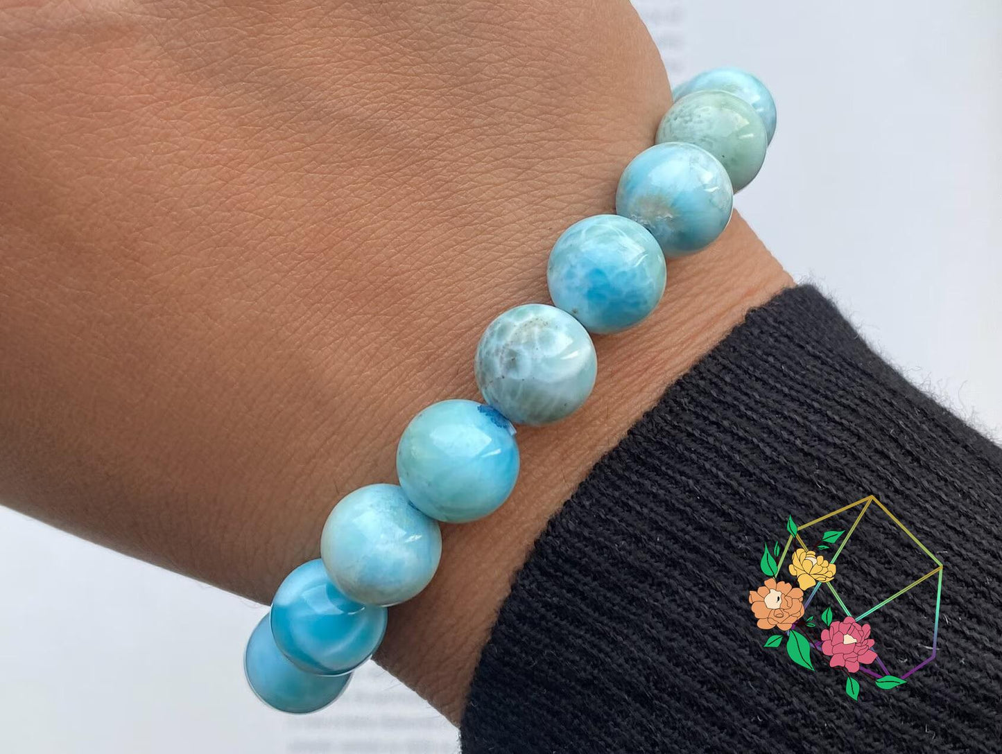 Larimar Bracelet - Atyahara Rocks and Minerals