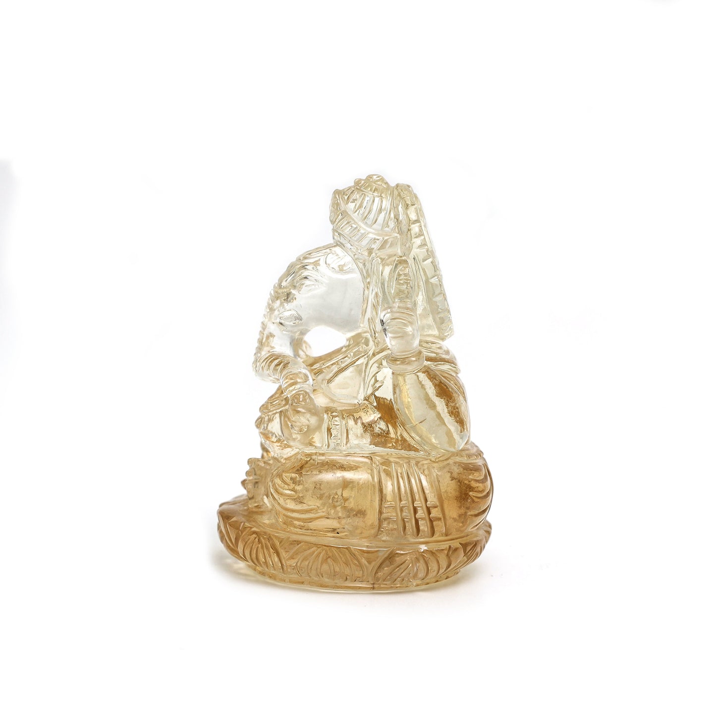 Citrine Ganesha Idol