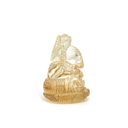 Citrine Ganesha Idol