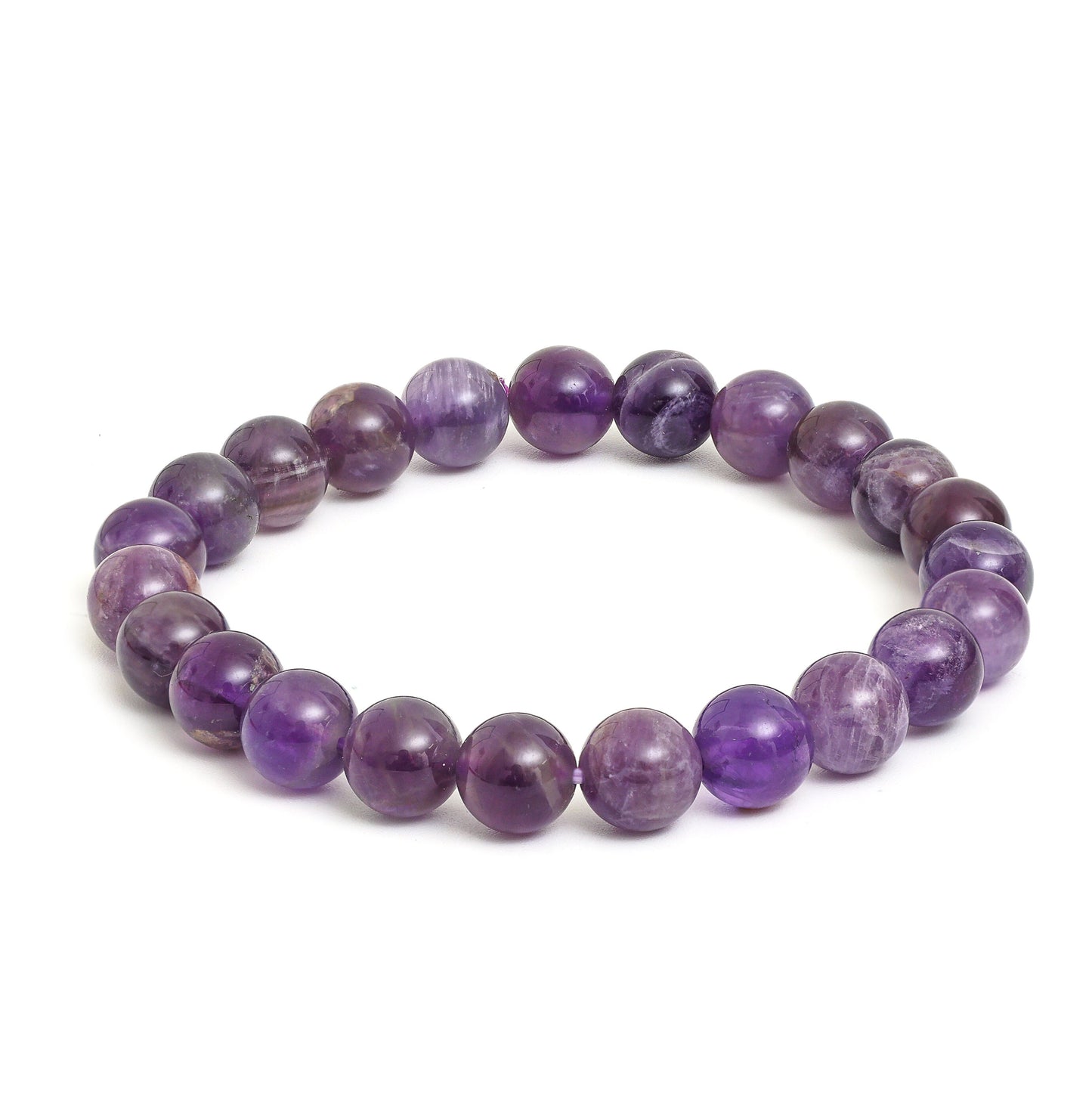 Amethyst Bead Bracelet