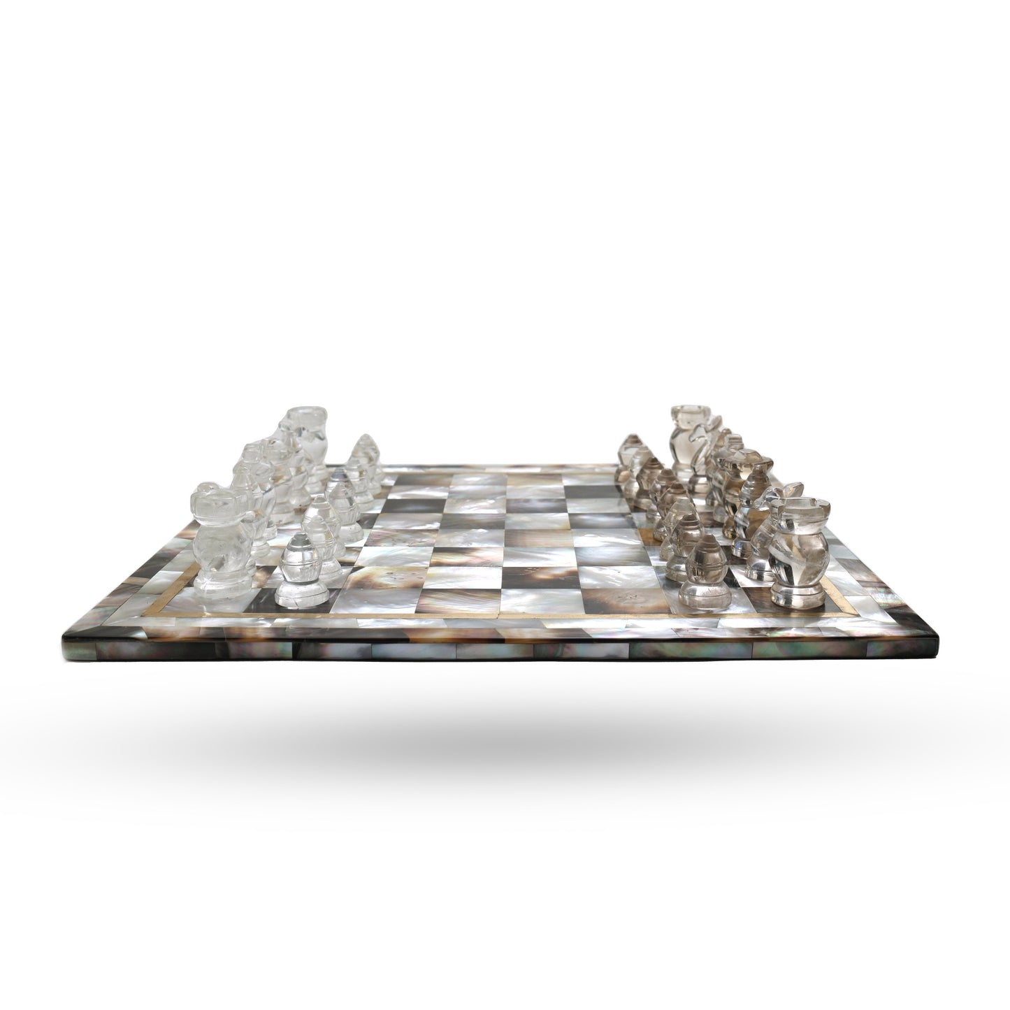 Mother of Pearl Chess Set - Atyahara Rocks and Minerals