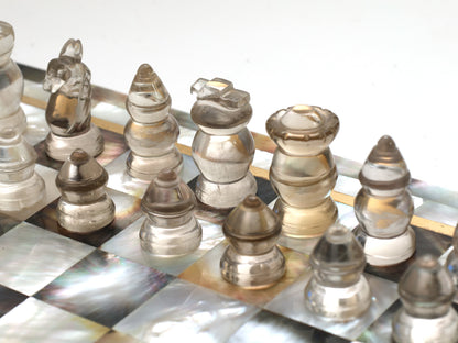 Mother of Pearl Chess Set - Atyahara Rocks and Minerals