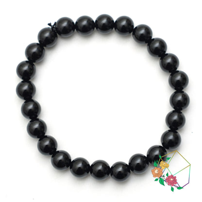 Black Agate Bracelet - Atyahara Rocks and Minerals