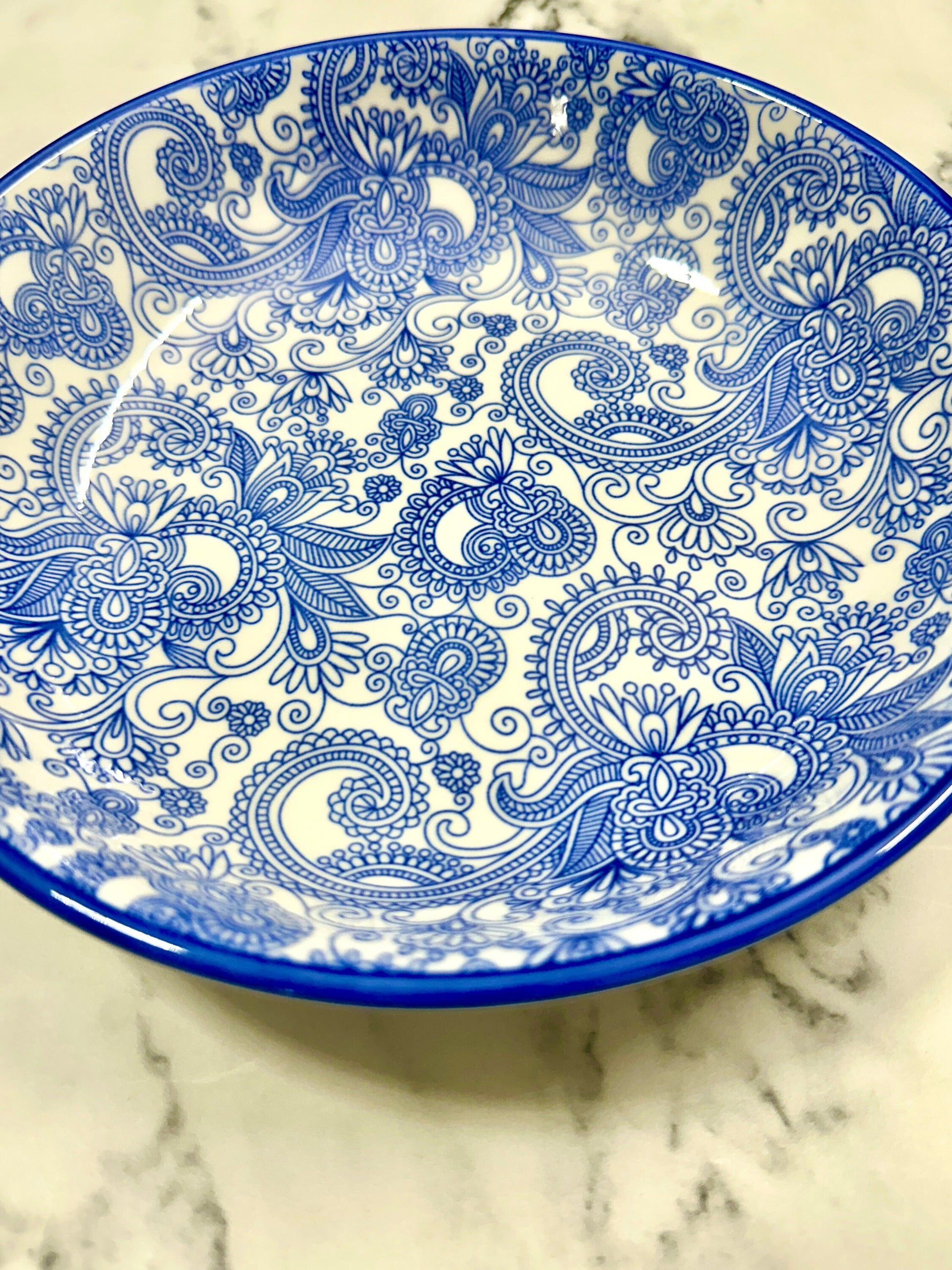 Handmade Ceramic Deep Dinner Plate - Atyahara Rocks and Minerals