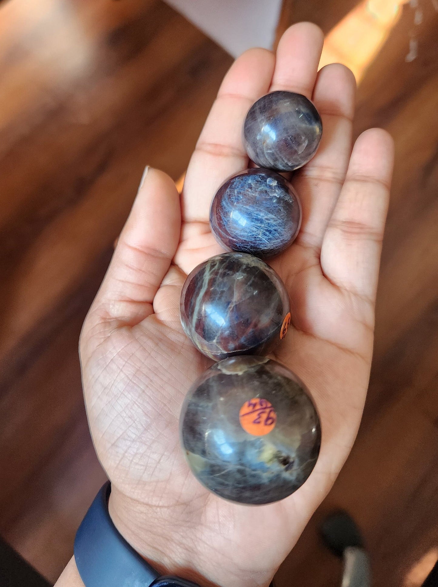 Star Sapphire Spheres - Atyahara Rocks and Minerals