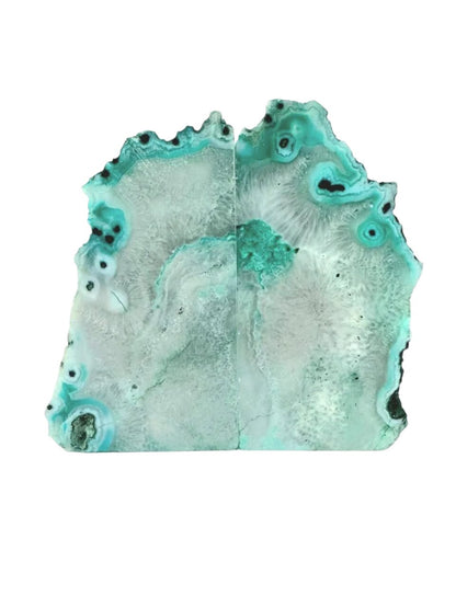 Light Green Agate Bookend - Atyahara Rocks and Minerals