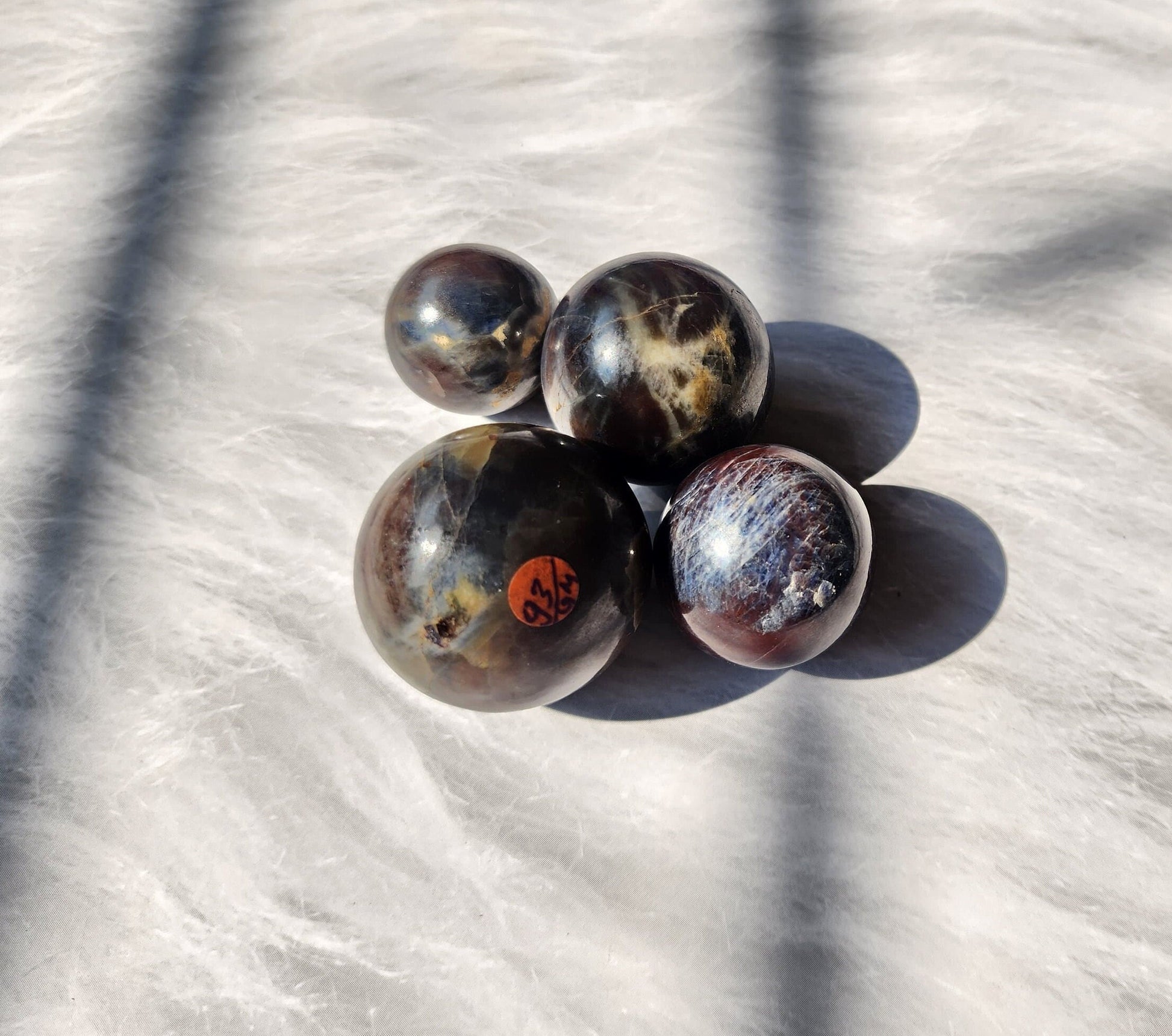 Star Sapphire Spheres - Atyahara Rocks and Minerals