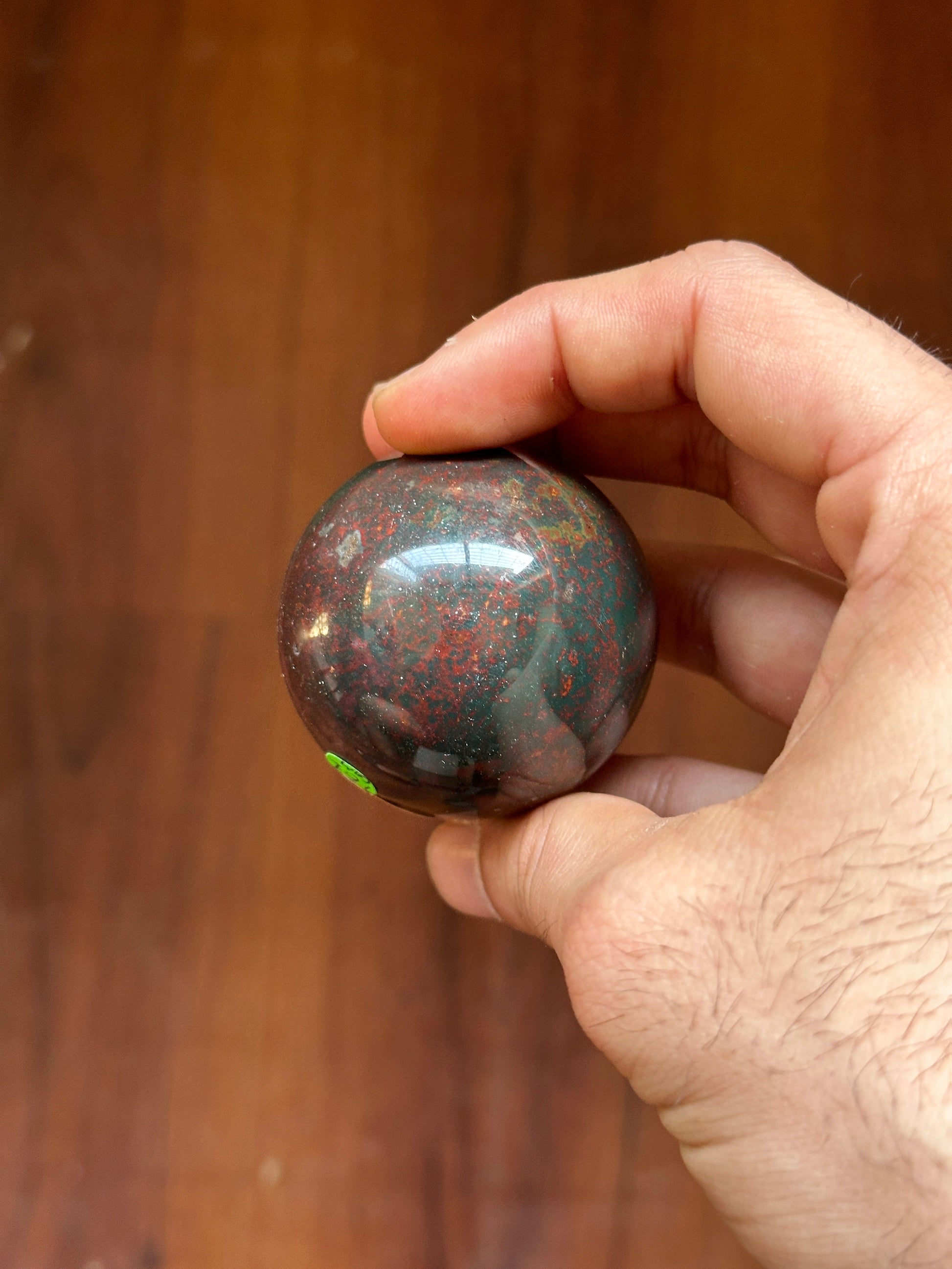 Bloodstone Spheres - Atyahara Rocks and Minerals