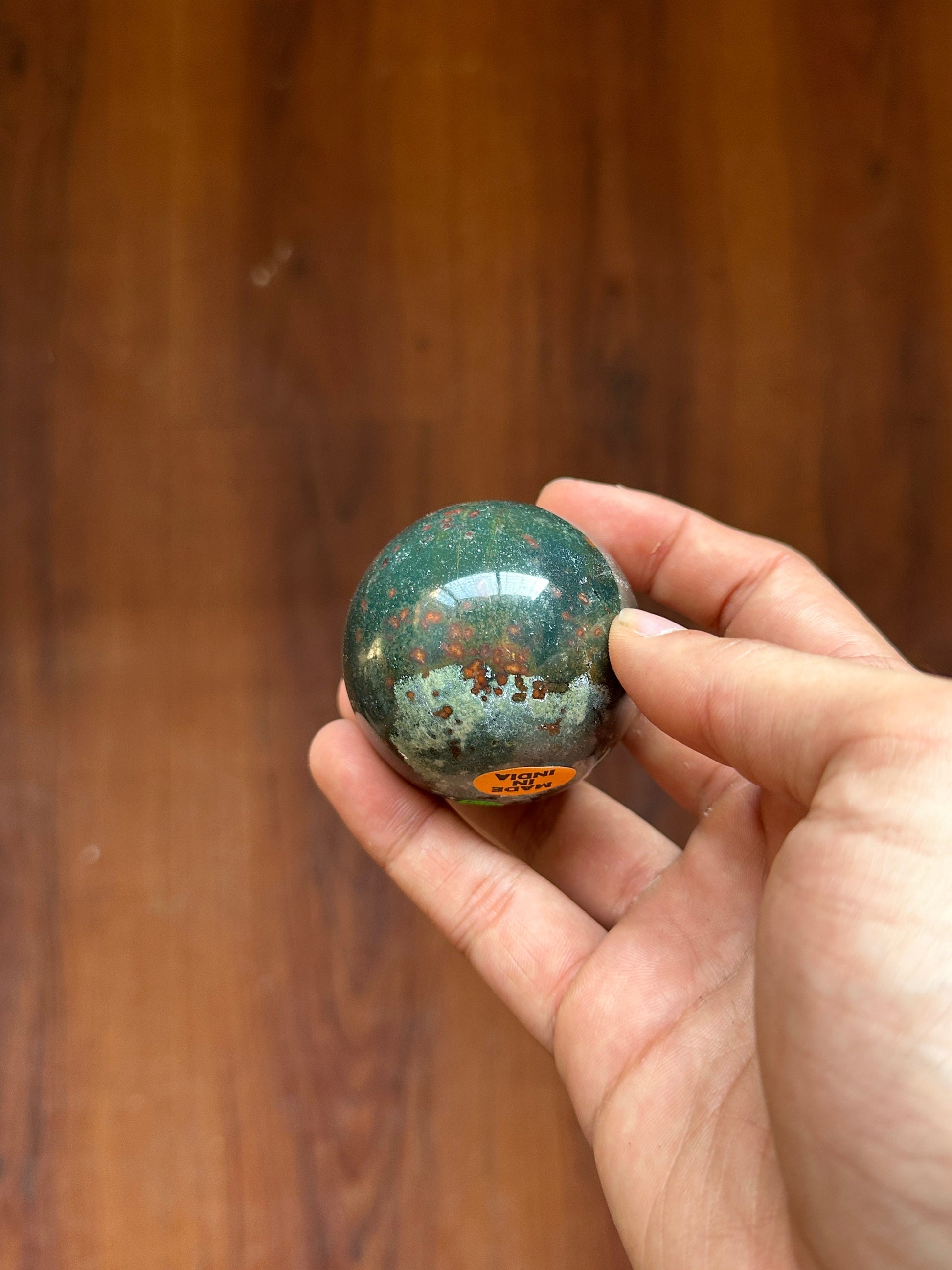 Bloodstone Spheres - Atyahara Rocks and Minerals