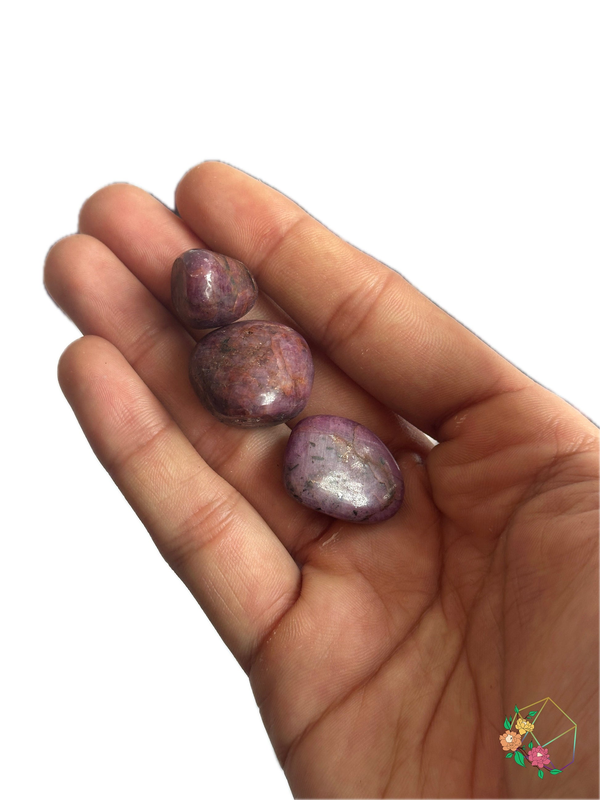 Ruby Tumbled Stones - Atyahara Rocks and Minerals