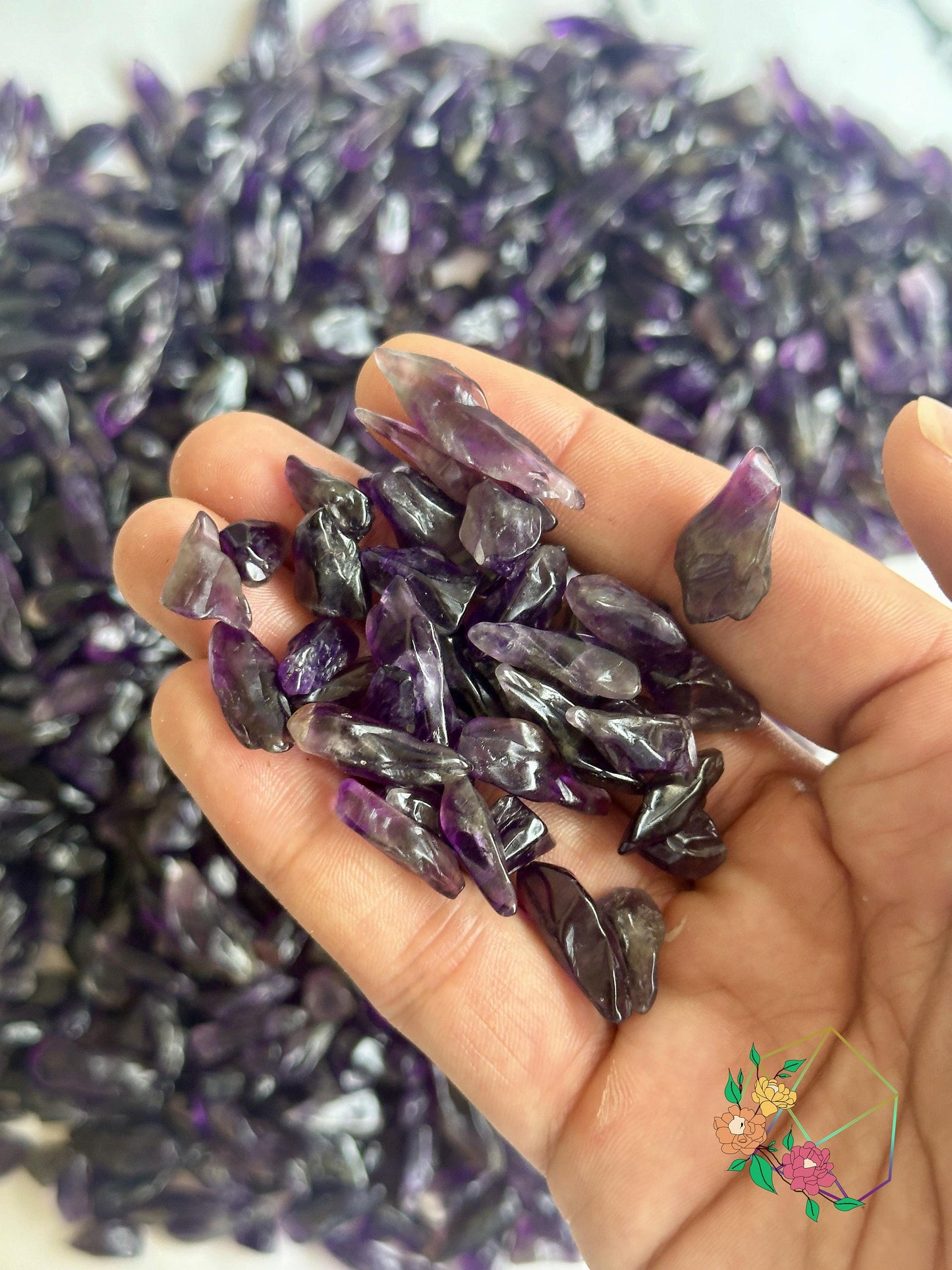 African Amethyst Chips - Atyahara Rocks and Minerals